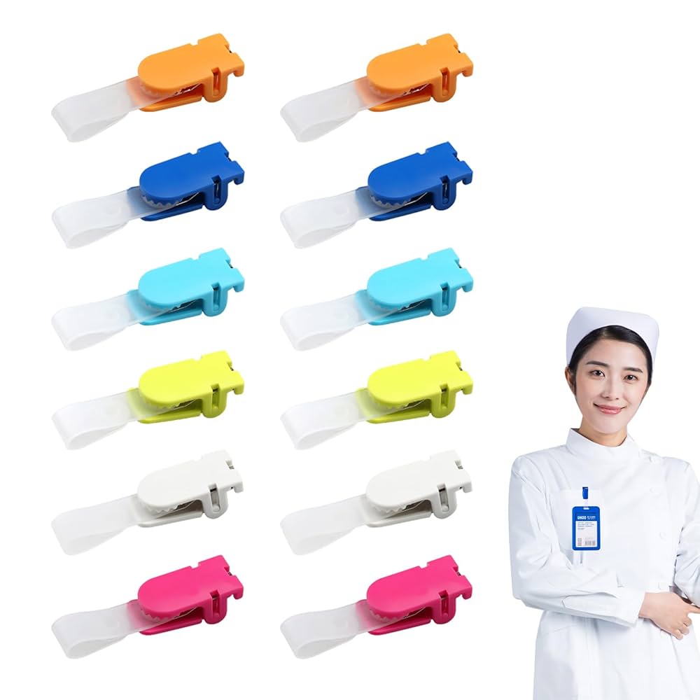 Amazon | LIROYAL 移動ポケット クリップ 【12個セット】 バンド